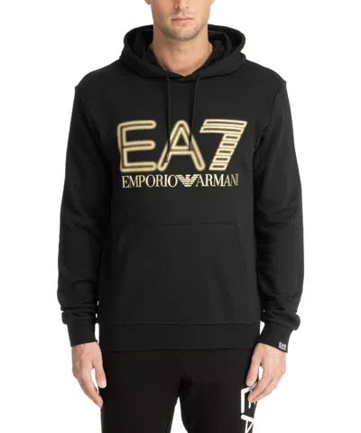 Ea7 Hoodie In Black