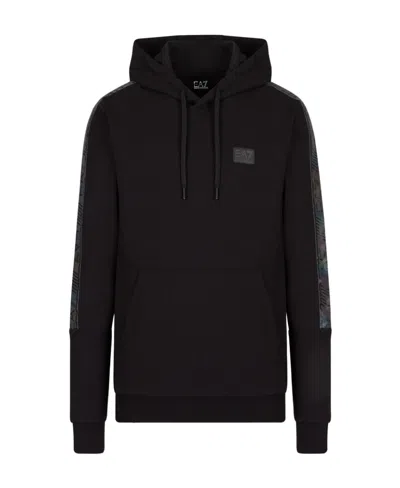 Ea7 Hoodie In Black