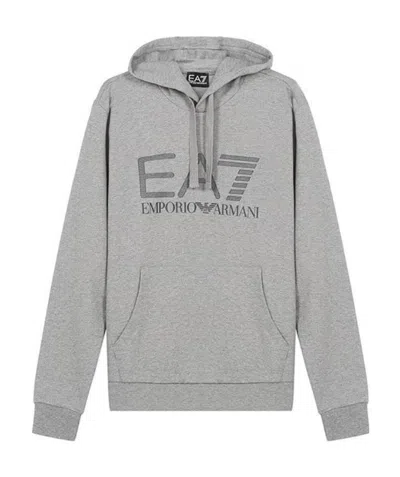 Ea7 Hoodie In Gray