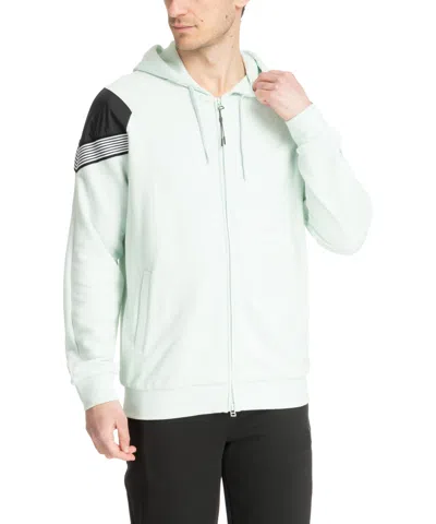 Ea7 Hoodie In Lightblue