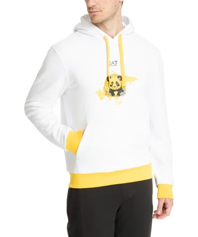 Ea7 Hoodie In White