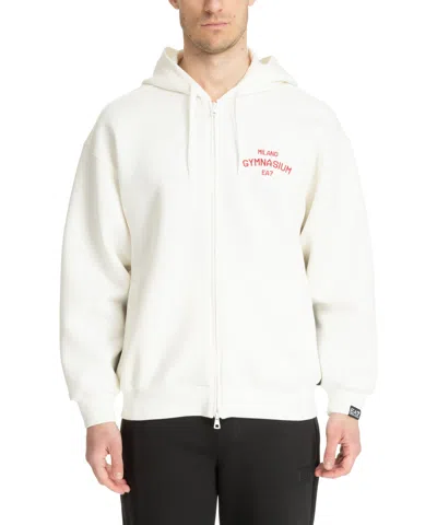 Ea7 Hoodie In White