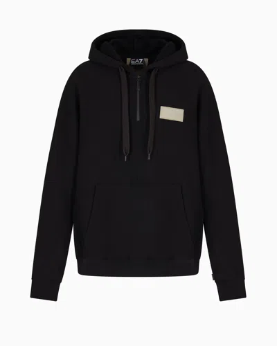 Ea7 Hoodies In Black