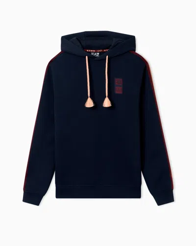 Ea7 Hoodies In Blue