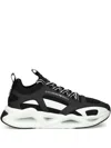 Ea7 Infinity Cage Sneakers In Black