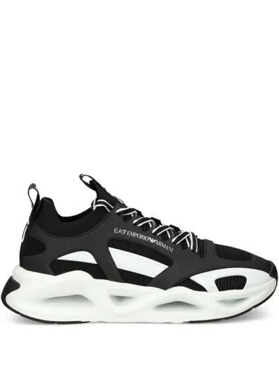Ea7 Infinity Cage Sneakers In Schwarz