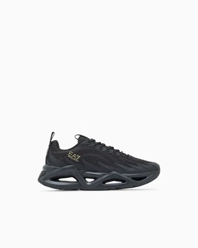 Ea7 Infinity Venom Sneakers In Animal Print