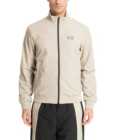 Ea7 Jacket In Beige