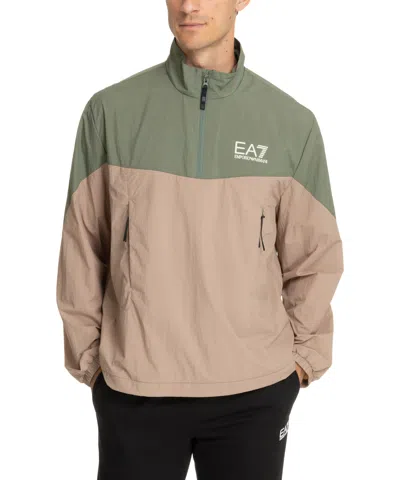 Ea7 Jacket In Beige