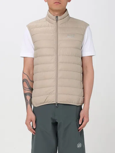 Ea7 Jacket  Men Color Beige In Sand