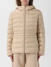 Ea7 Jacket  Woman Color Beige In Neutral