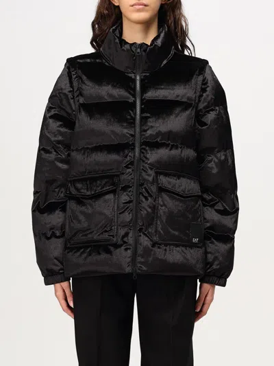 Ea7 Jacket  Woman Color Black In Schwarz