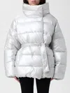 Ea7 Jacket  Woman Color Blue In White
