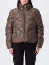 Ea7 Jacket  Woman Color Brown In Brown