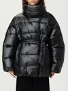 Ea7 Jacket  Woman Color Charcoal In Black