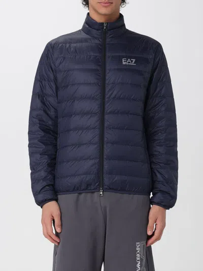 Ea7 Jacket Men  In Blue