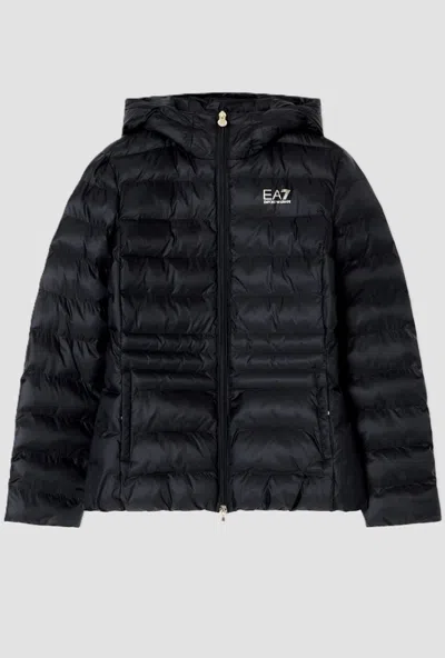 Ea7 Jacket With Black Hood In Other