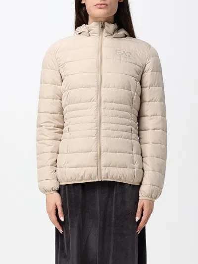 Ea7 Jacket Woman Color Beige