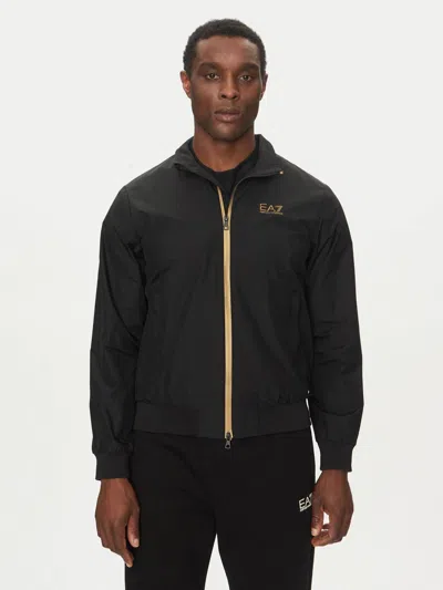 Ea7 Jackets And Jackets Man  7m000424 Af13569 Mc004 Black/gold