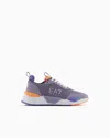 Ea7 Junior Ace Runner Sneakers In Purple