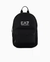 Ea7 Junior Round Backpack In Black