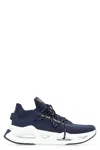 Ea7 Infinity Knit Sneakers In Blue