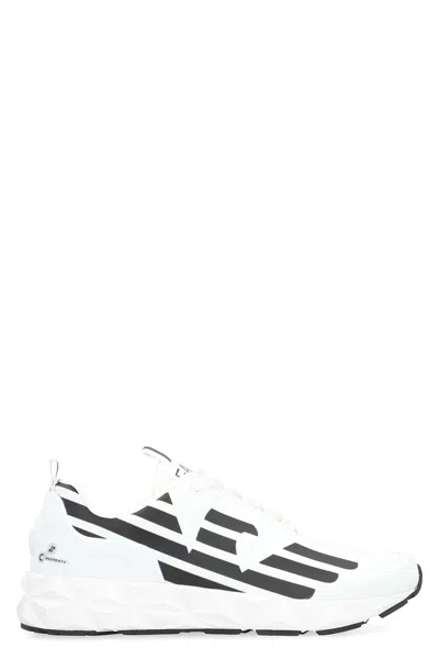 EA7 KOMBAT FABRIC LOW-TOP SNEAKERS