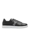 Ea7 Logo-embellished Low-top Sneakers