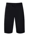 Ea7 Lace Up Shorts In Black