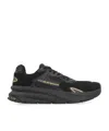 Ea7 Emporio Armani Mesh Sneakers In Black