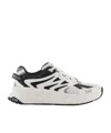Ea7 Esh Sneakers With Logo Print In White