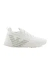 Ea7 Laced Sneakers In White