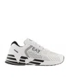 Ea7 Laced Sneakers In White