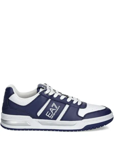 Ea7 Leather Sneakers