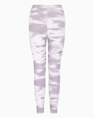 Ea7 Leggings In Purple