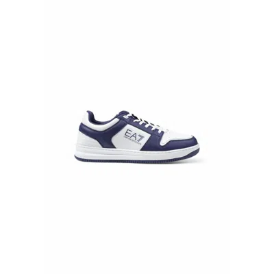 Ea7 Light Blue Polyester Sneaker