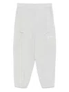 Ea7 Stretchy Polyester Blend Trousers