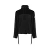 Ea7 Woman Sweatshirt Black Size L Polyester, Elastane, Viscose, Polyamide