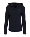 Ea7 Logo And Hat Casual Jacket In Black