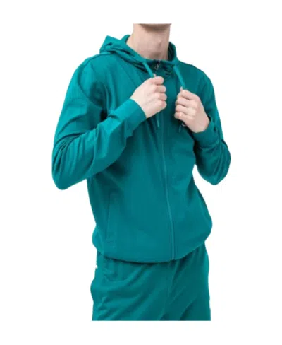 Ea7 Logo And Hat Casual Jacket In Green