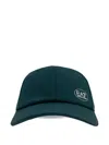Ea7 Logo Baseball Cap In Green