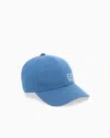Ea7 Logo Cap In Breathable Cotton With Curved Visor Caps U In Blue