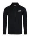 Ea7 Logo Casual Jacket In Black
