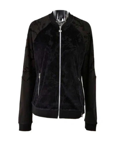 Ea7 Logo Casual Jacket In Black