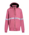 Ea7 Logo Casual Jacket In Pink