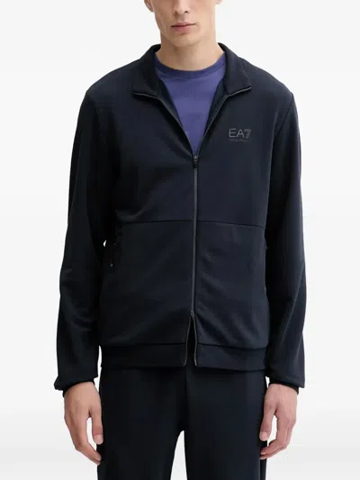 Ea7 Logo-detail Drawstring Tracksuit Set (set Of Two) In Blue