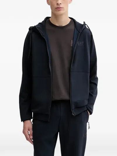 Ea7 Logo-detail Drawstring Tracksuit Set (set Of Two) In Blue