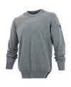 Ea7 Logo Detail Pullover In Gray
