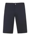 Ea7 Logo Detail Shorts In Black