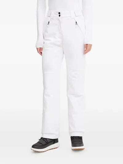 Ea7 Logo-detail Ski Pants In White